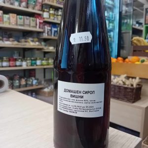 Домашен сироп от вишни от Орешака