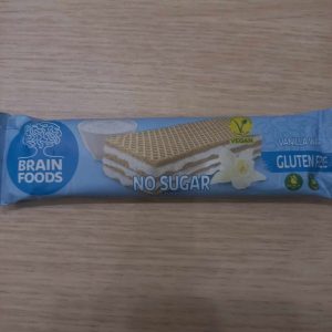 Безглутенова вафла ванилия без захар Brain Foods