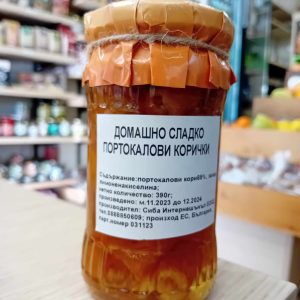 Сладко от портокалови корички