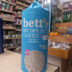 Вафли от кафяв пълнозърнест ориз с хималайска сол Bett`r