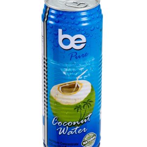 Кокосова вода, натурална, be Pure, кен, 520ml
