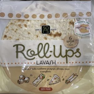 Кръгли тънки хлебчета Roll-ups Lavash , Сарс фууд