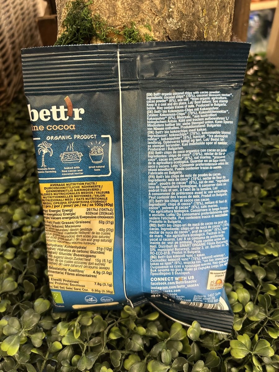 Био Кокосов Чипс с Какао Bett'r - Image 3