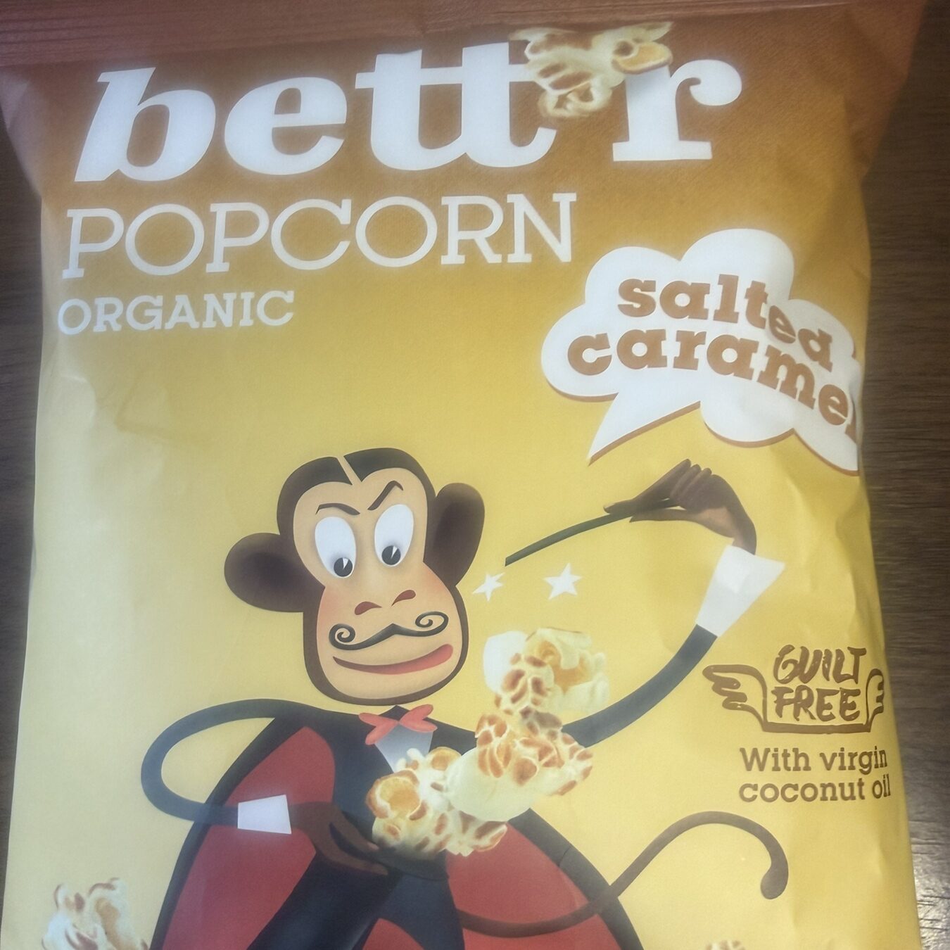 Био пуканки със солен карамел Bett'r